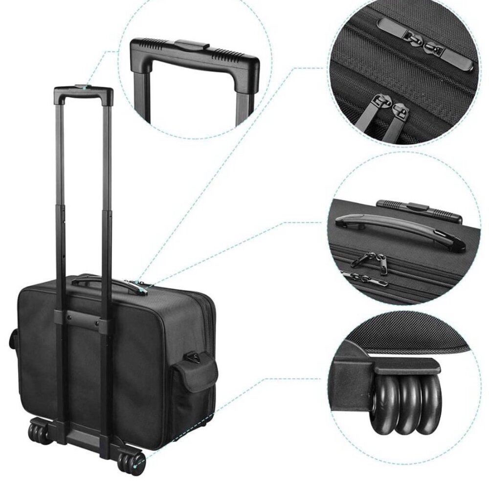 Rolling Soft Sided Makeup Case - image 4